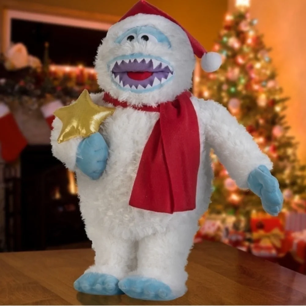 Bumble Rudolph Porch Greeter NEW 24.8” White Snow Monster Man Christmas Decor